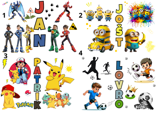 Flaška z motivom in imenom – personalizirana plastenka za šport ali šolo