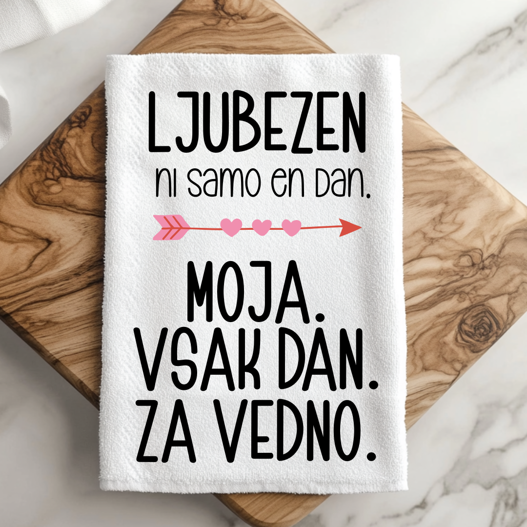 Kuhinjska krpa - Ljubezen vsak dan