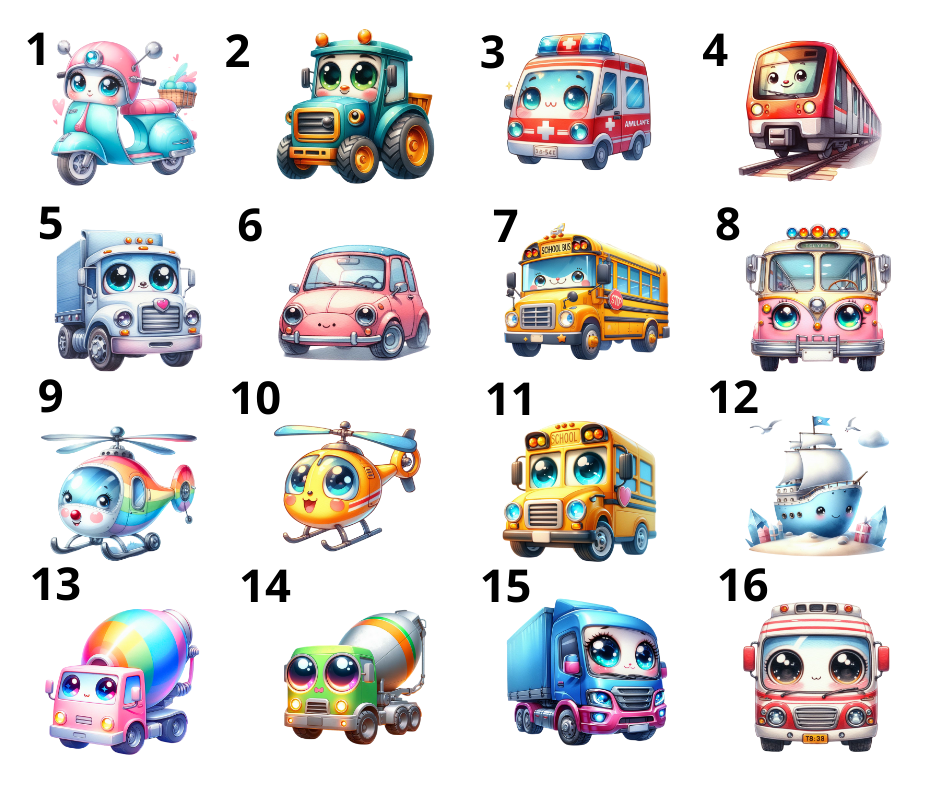 Emajlirana skodelica z motivi vozil in imenom - personalizacija za male rokice, otroci