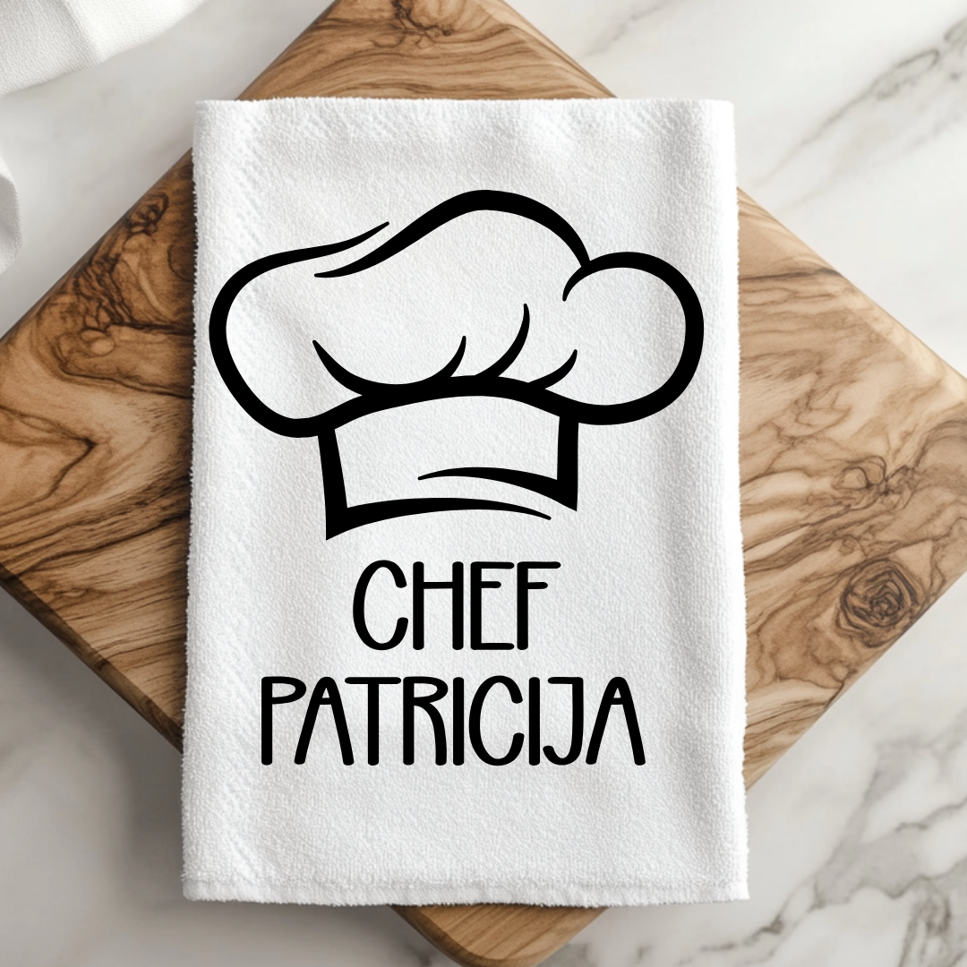 Kuhinjska krpa - Chef - Personalizirana