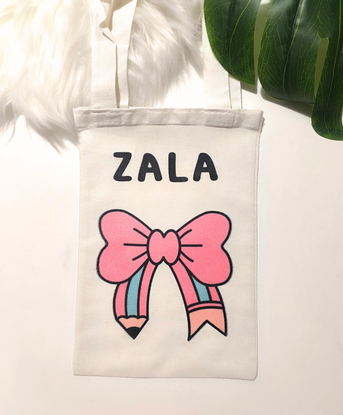 Personalizirana mini tote vrečka za otroke