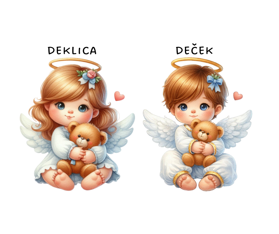 sveti krst motiv za deklico ali dečka