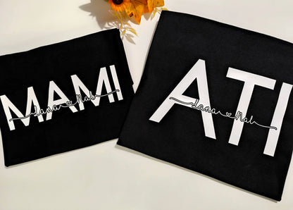majici matchy matchy ujemajoči za mami in atija.