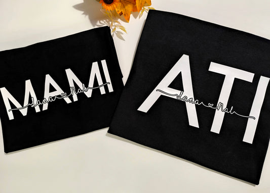 majici matchy matchy ujemajoči za mami in atija.