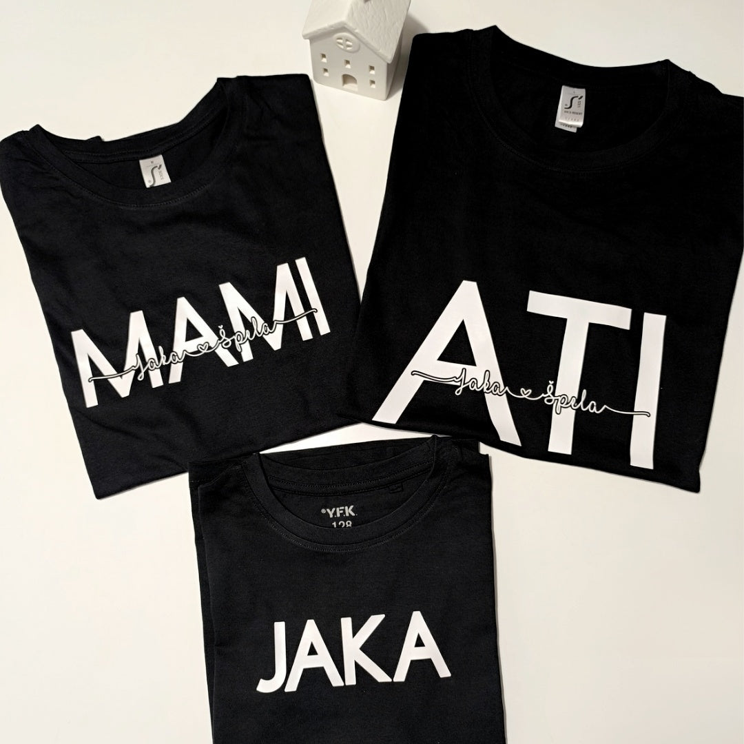 Matchy matchy - Družinski komplet majic