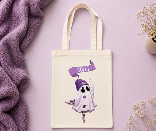 Personalizirana mini tote vrečka | Prikupen duhec