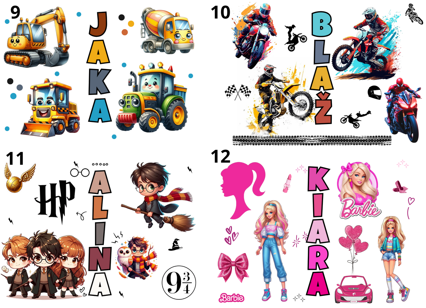 Flaška z motivom in imenom  – personalizirana plastenka za šport ali šolo