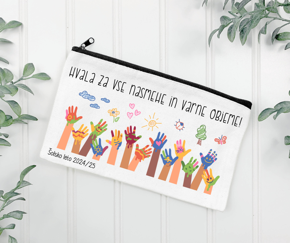 Toaletka/peresnica - Hvala za nasmehe in objeme