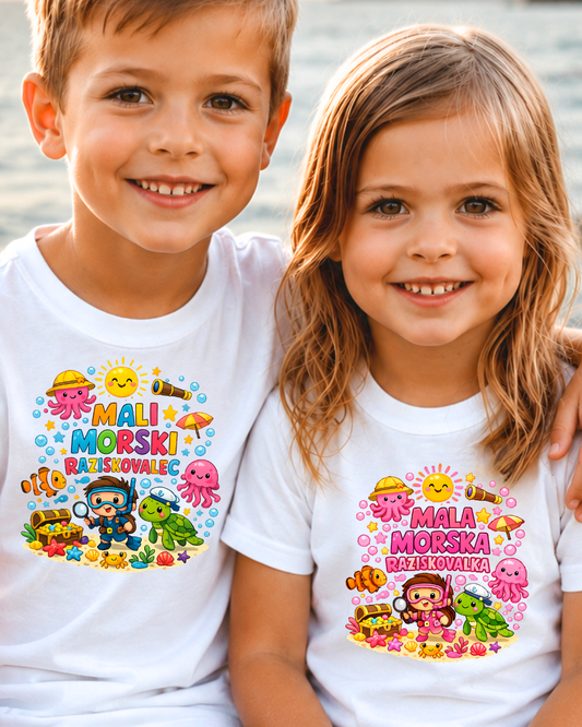 Majica - Morska raziskovalka / morski raziskovalec