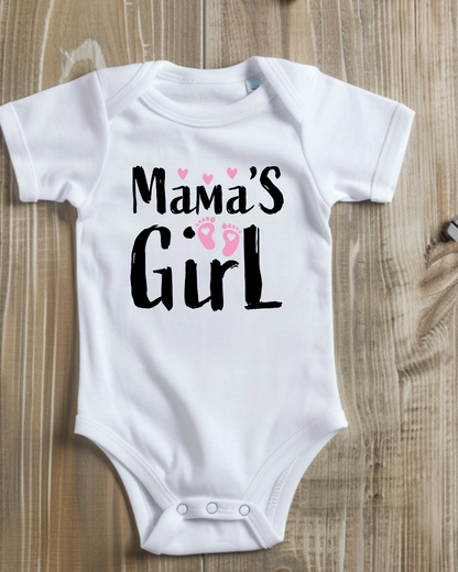 Bodi za otroke z napisom Mama's girl