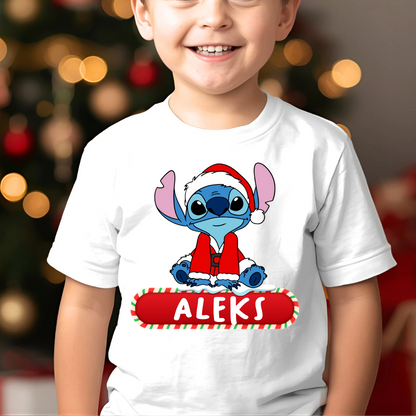 Majica s personalizacijo - ime, in Stitch za otroke