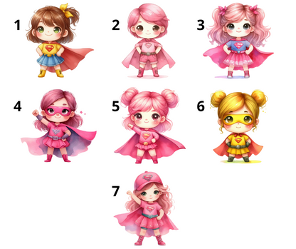 Personalizirana emajlirana skodelica z imenom in motivom superjunaka - za otroke - motivi