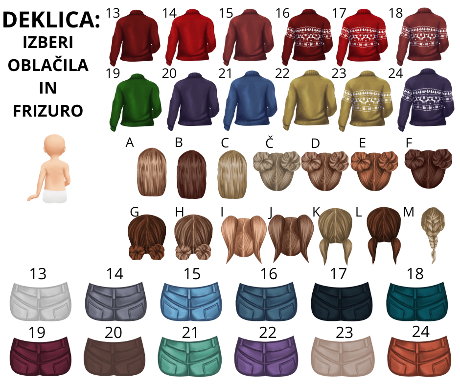 Božični okrasek z ilustracijo družine in imeni – personalizirana dekoracija za praznično drevo