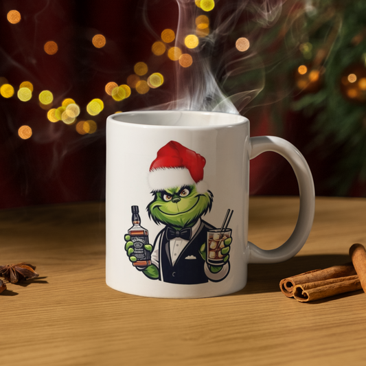 Skodelica - Grinch z viskijem
