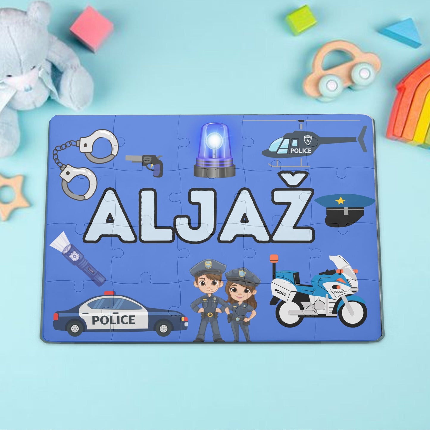 Personalizirana sestavljanka - Policija