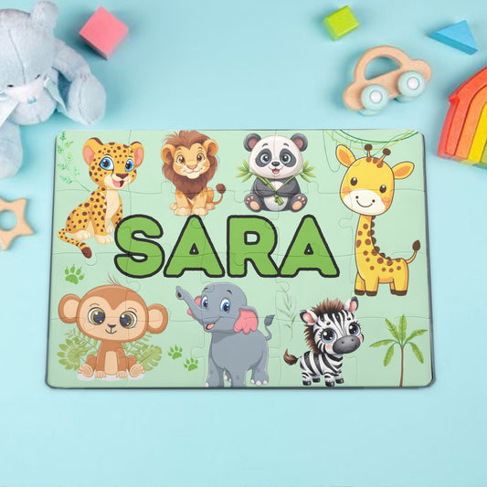 Personalizirana sestavljanka - Safari