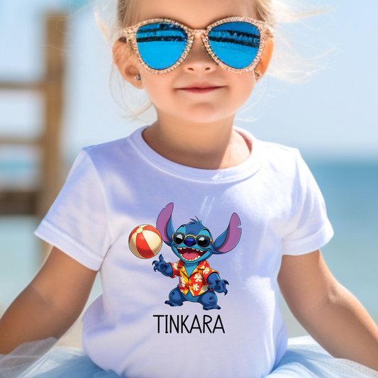 Otroška majica z motivom Stitch