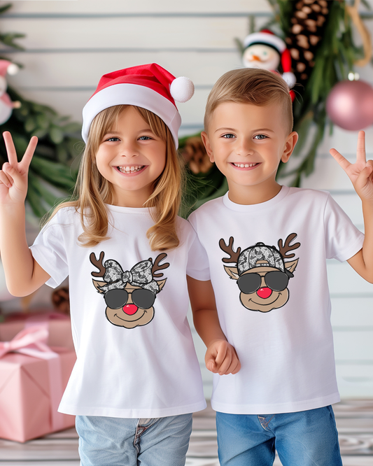 Majica - Frajerski jelenček (božična majica za otroke)