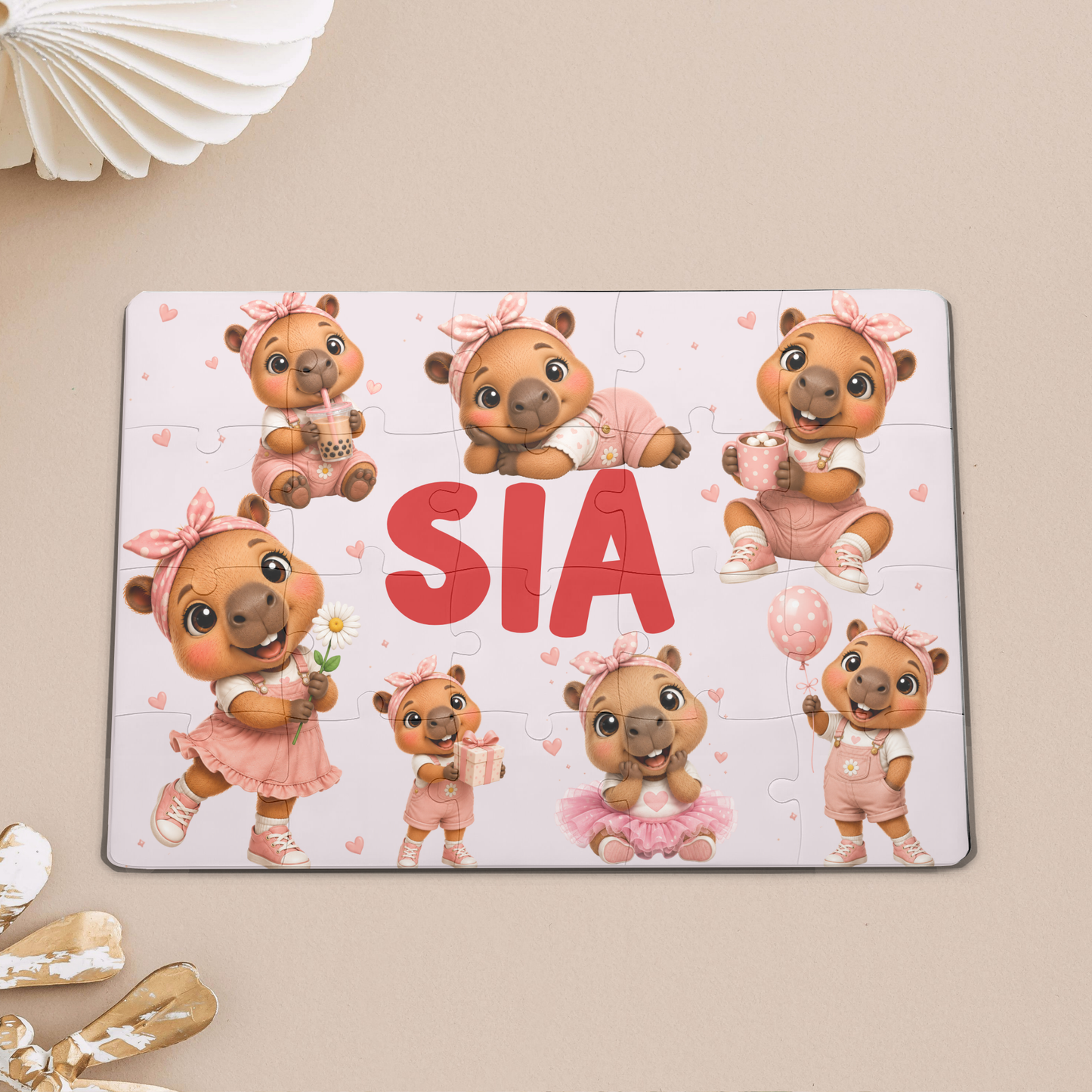 Personalizirana sestavljanka - Kapibara