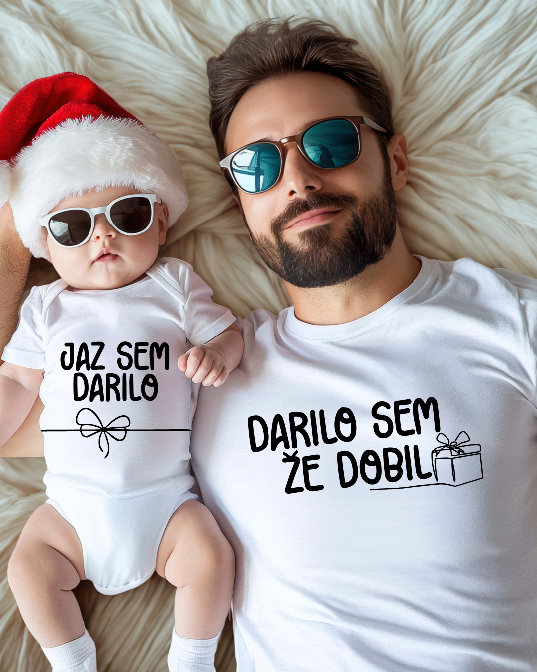 Božični duo - Očka in mini darilo