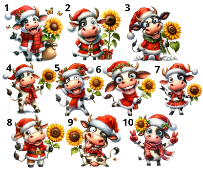 Skodelica - Božična "HO HO HO" s kravico