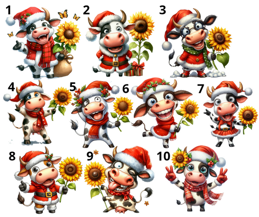 Skodelica - Božična "HO HO HO" s kravico