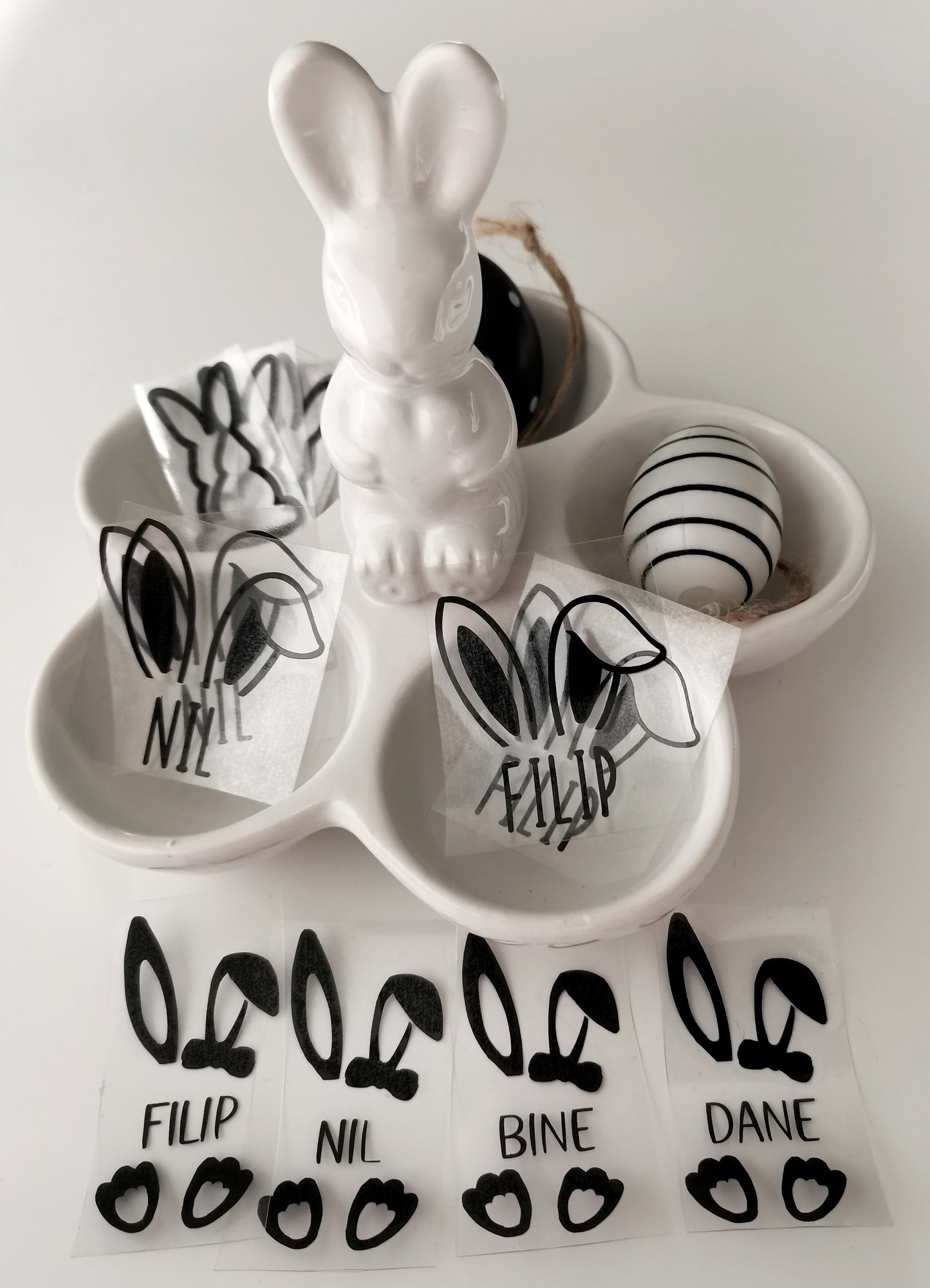 Personalizirane nalepke za pirhe