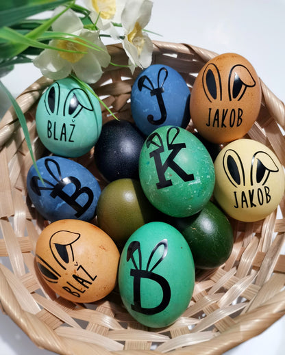 Personalizirane nalepke za pirhe