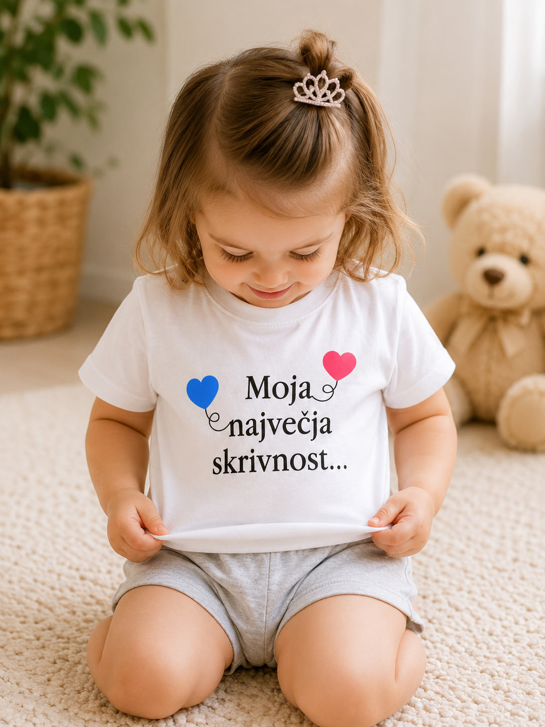 Majica za razkritje spola