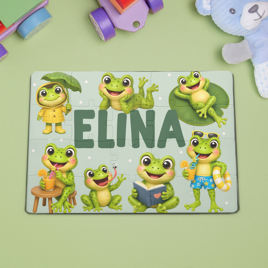 Personalizirana sestavljanka - Žaba