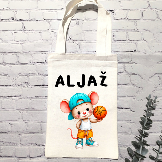 Personalizirana mini tote torbica za otroke