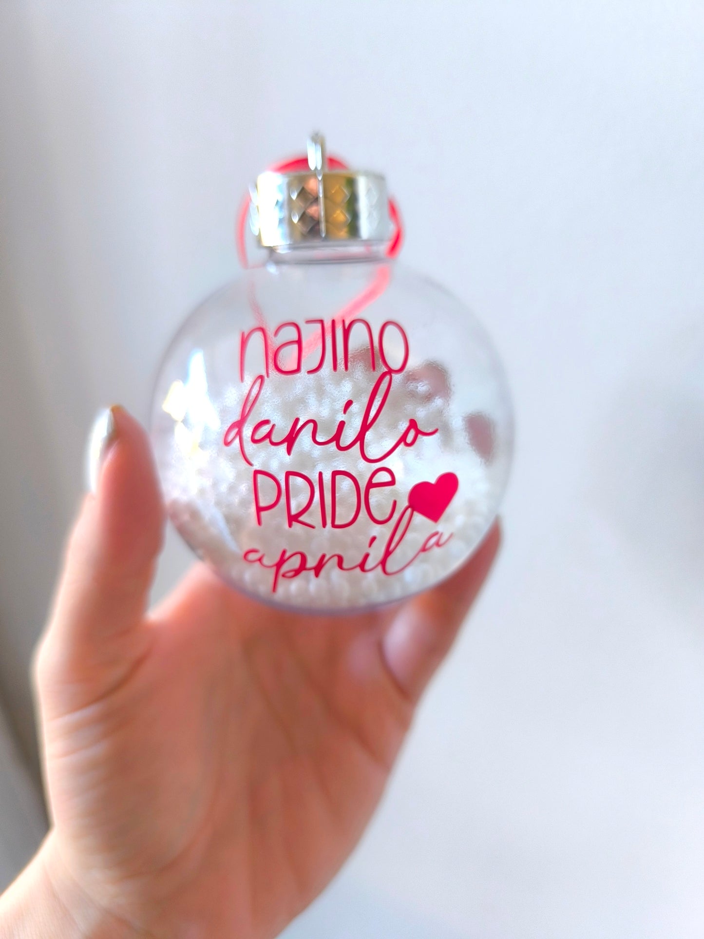 bozična bunkica, božični okras za novoletno jelko najino darilo pride, za presenečenje starim starpem