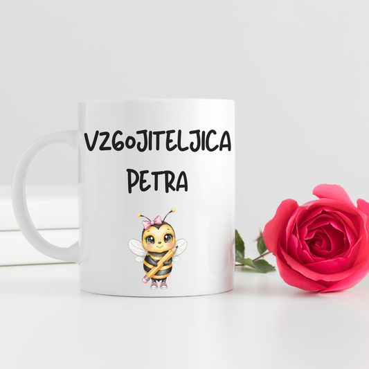 Skodelica - Vzgojiteljica in imena otrok