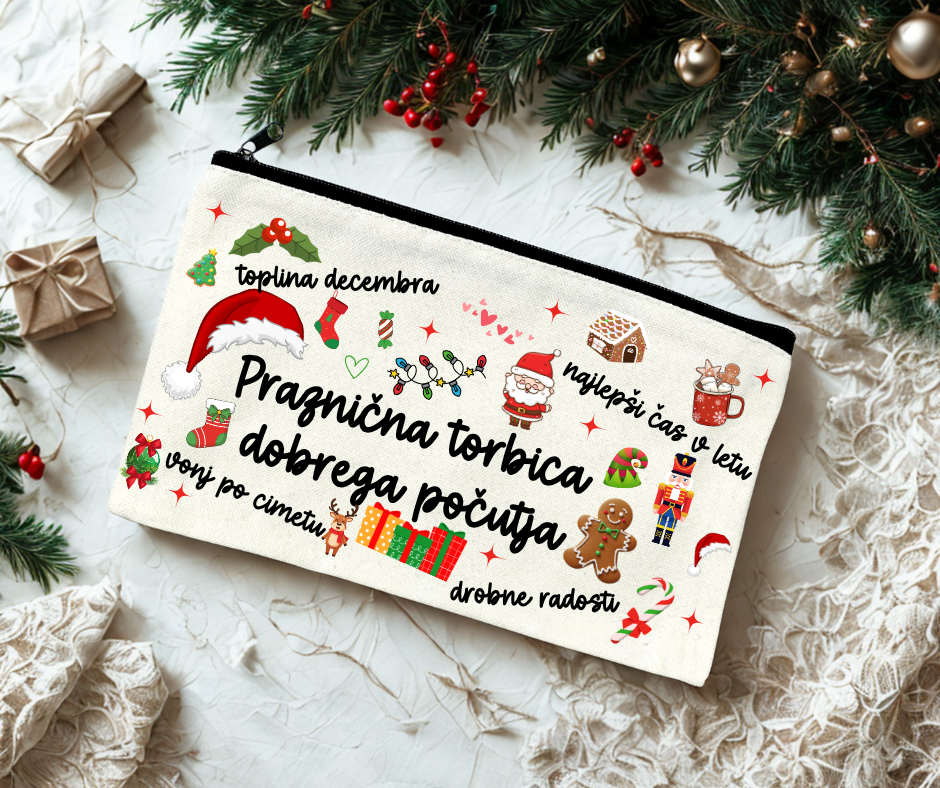 Toaletka/peresnica - Božična