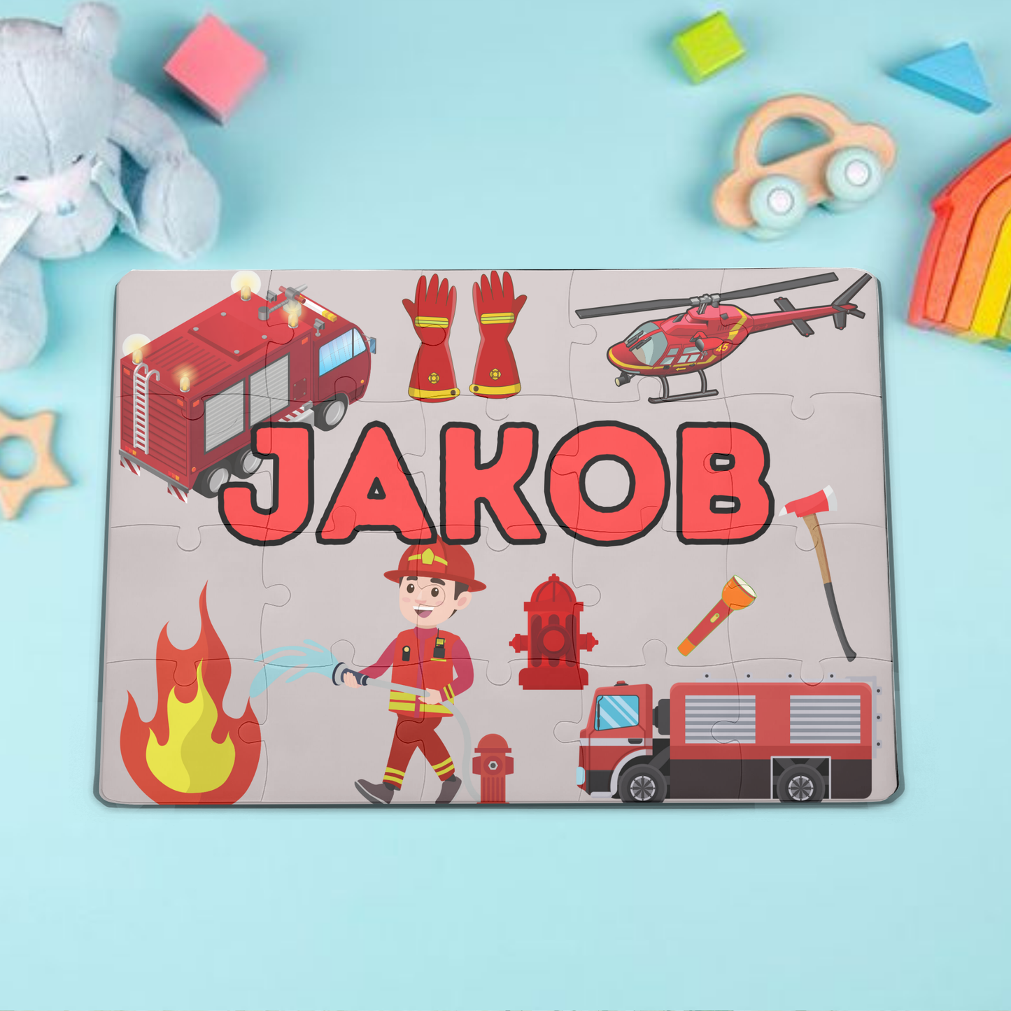 Personalizirana sestavljanka - Gasilci