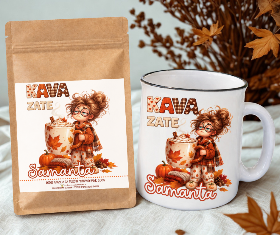 Darilni paket - Jesenska kava zate