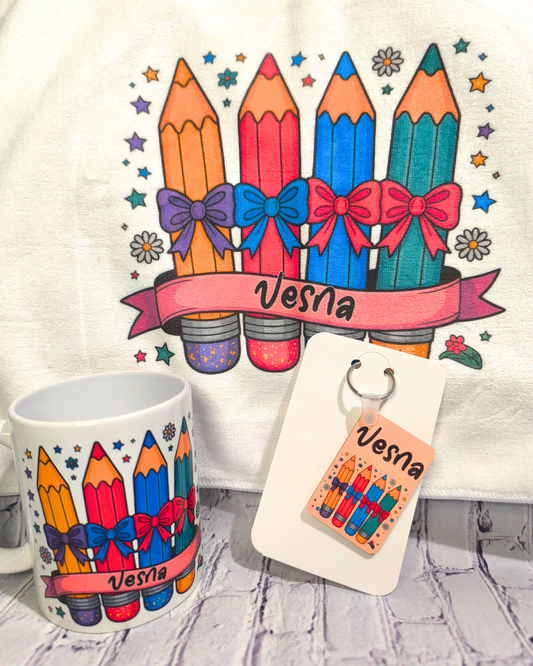 Darilni paket - Svinčniki - Za vzgojiteljice in učiteljice