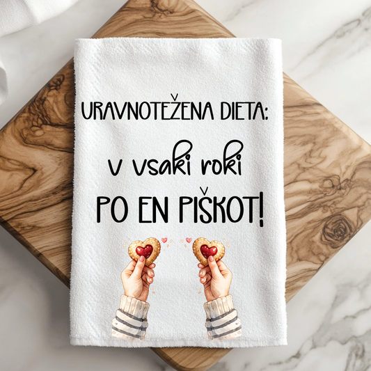 Kuhinjska krpa - Uravnotežena dieta
