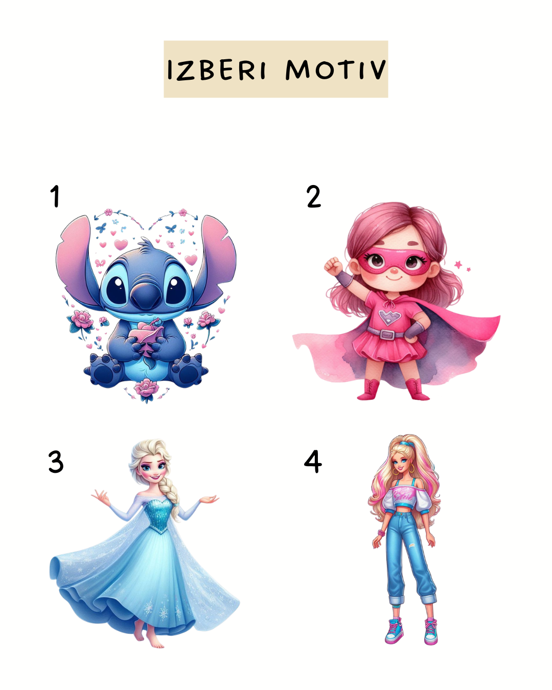 Darilni komplet za deklice