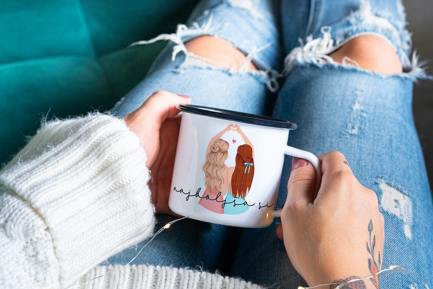 Emajliran lonček - Najboljša si