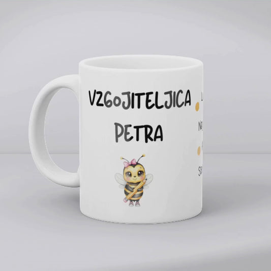 Skodelica - Vzgojiteljica in imena otrok