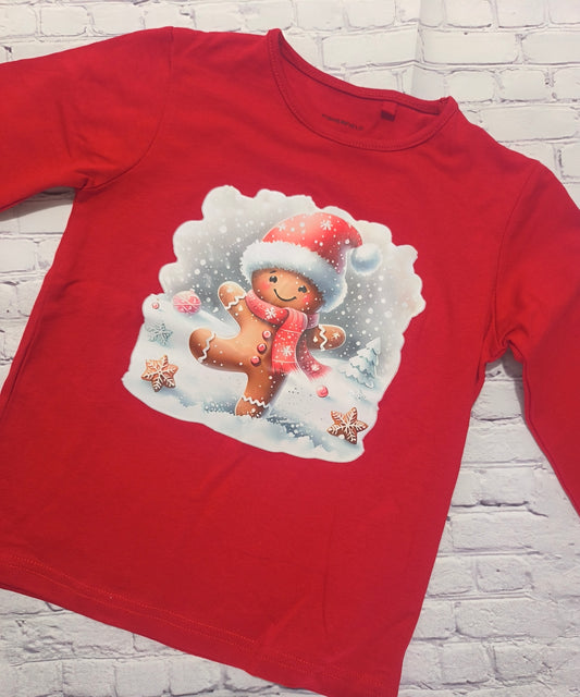 Otroška majica 110\116 - Igriv piškotek