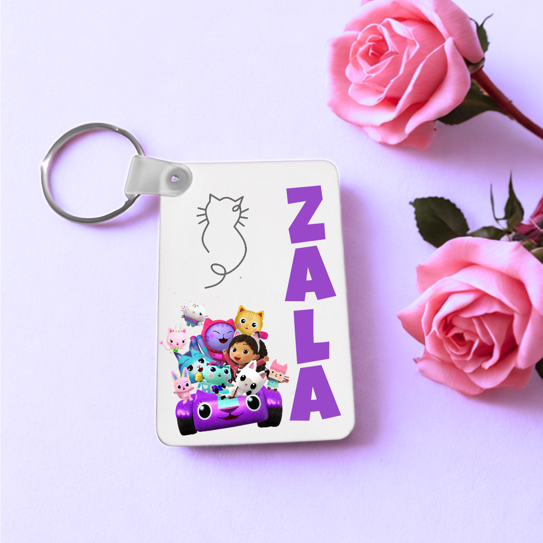 Obesek za ključe z imenom – srčno darilo za hči ali sina