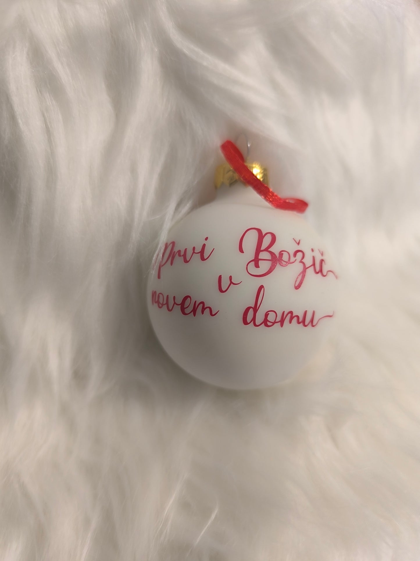 Prvi Božič v novem domu