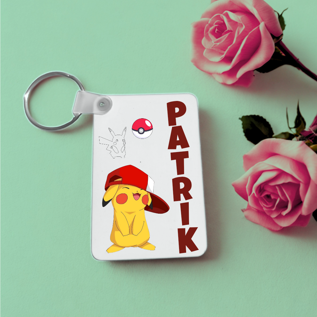 Obesek za ključe z imenom – srčno darilo za hči ali sina