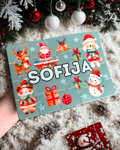 Personalizirana sestavljanka - Božična