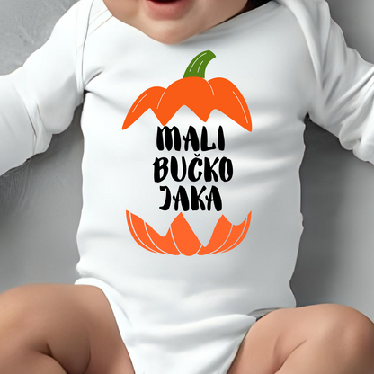 Personaliziran z imenom- bodi - z motivom buče za dojenčke